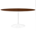 Modway Lippa 60" Oval Wood Dining Table  