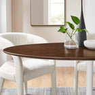 Modway Lippa 60" Oval Wood Dining Table