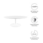 Modway Lippa 42" Oval Wood Coffee Table