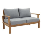 Modway Marina Outdoor Patio Teak Loveseat  