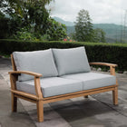 Modway Marina Outdoor Patio Teak Loveseat