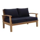 Modway Marina Outdoor Patio Teak Loveseat  
