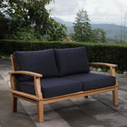 Modway Marina Outdoor Patio Teak Loveseat