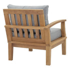 Modway Marina Outdoor Patio Teak Left-Facing Sofa