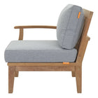 Modway Marina Outdoor Patio Teak Left-Facing Sofa
