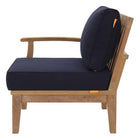 Modway Marina Outdoor Patio Teak Left-Facing Sofa