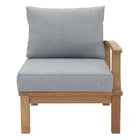 Modway Marina Outdoor Patio Teak Right-Facing Sofa