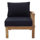 Modway Marina Outdoor Patio Teak Right-Facing Sofa