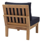 Modway Marina Armless Outdoor Patio Teak Sofa
