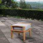 Modway Marina Outdoor Patio Teak Ottoman