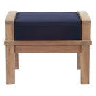 Modway Marina Outdoor Patio Teak Ottoman