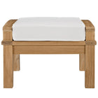 Modway Marina Outdoor Patio Teak Ottoman