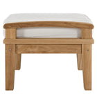 Modway Marina Outdoor Patio Teak Ottoman