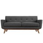 Modway Engage Upholstered Fabric Loveseat  
