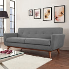 Modway Engage Upholstered Fabric Loveseat