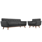 Modway Engage Armchair and Sofa Set of 2  