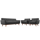 Modway Engage Armchairs and Sofa Set of 3  
