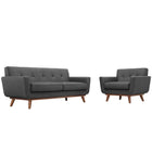 Modway Engage Armchair and Loveseat Set of 2  