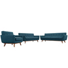 Modway Engage Sofa Loveseat and Armchair Set of 3  