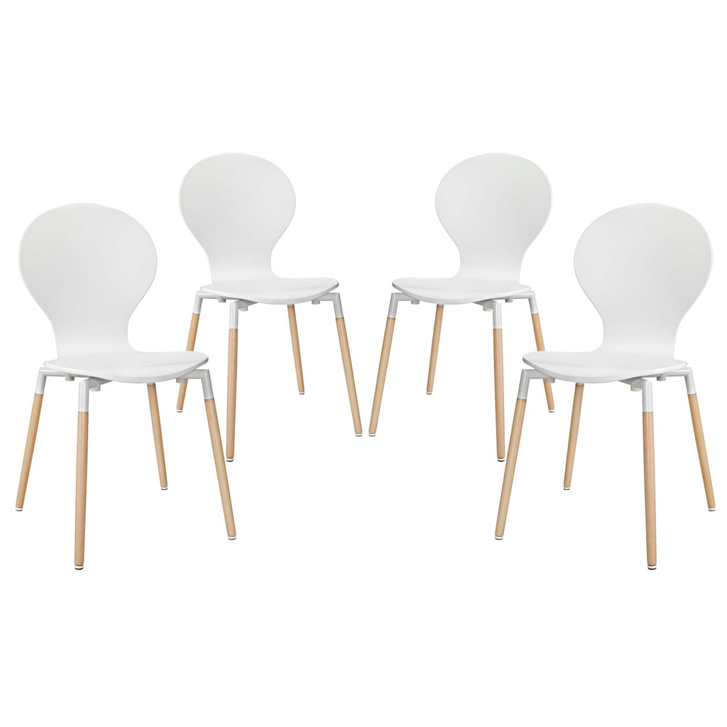 Modway Path Dining Chair Set of 4  