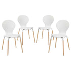 Modway Path Dining Chair Set of 4  