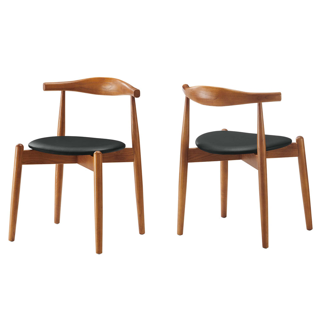 Modway Stalwart Dining Side Chairs Set of 2  