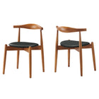 Modway Stalwart Dining Side Chairs Set of 2  