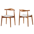 Modway Stalwart Dining Side Chairs Set of 2  
