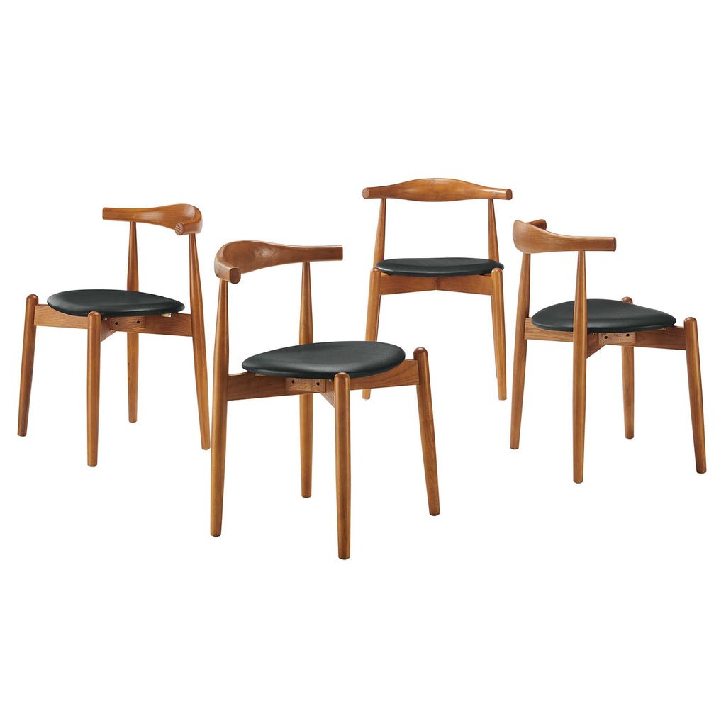 Modway Stalwart Dining Side Chairs Set of 4  