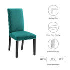 Modway Parcel Dining Upholstered Fabric Side Chair