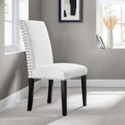 Modway Parcel Dining Upholstered Fabric Side Chair