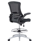 Modway Attainment Vinyl Drafting Chair