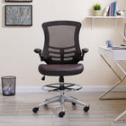 Modway Attainment Vinyl Drafting Chair