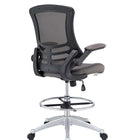 Modway Attainment Vinyl Drafting Chair