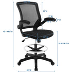 Modway Veer Drafting Chair