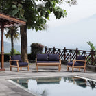 Modway Marina 4 Piece Outdoor Patio Teak Set EEI-1479