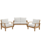 Modway Marina 3 Piece Outdoor Patio Teak Set EEI-1470