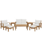 Modway Marina 8 Piece Outdoor Patio Teak Set EEI-1471