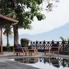 Modway Marina 5 Piece Outdoor Patio Teak Set EEI-1472