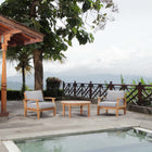 Modway Marina 3 Piece Outdoor Patio Teak Set EEI-1475
