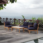 Modway Marina 5 Piece Outdoor Patio Teak Set EEI-1477