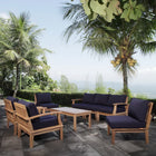 Modway Marina 8 Piece Outdoor Patio Teak Set EEI-1479
