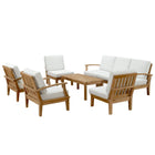 Modway Marina 8 Piece Outdoor Patio Teak Set EEI-1479