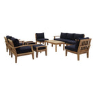 Modway Marina 10 Piece Outdoor Patio Teak Set EEI-1480