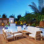 Modway Marina 10 Piece Outdoor Patio Teak Set EEI-1480