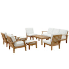 Modway Marina 10 Piece Outdoor Patio Teak Set EEI-1480