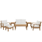 Modway Marina 7 Piece Outdoor Patio Teak Set EEI-1486