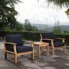 Modway Marina 3 Piece Outdoor Patio Teak Set EEI-1487