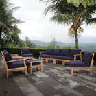 Modway Marina 10 Piece Outdoor Patio Teak Set EEI-1489