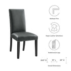 Modway Parcel Dining Faux Leather Side Chair